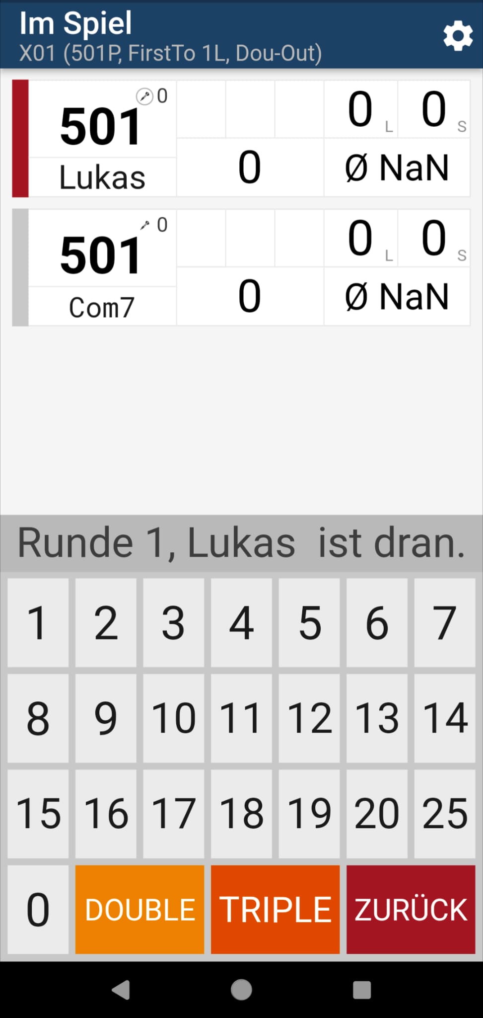 Pro Darts Counter App